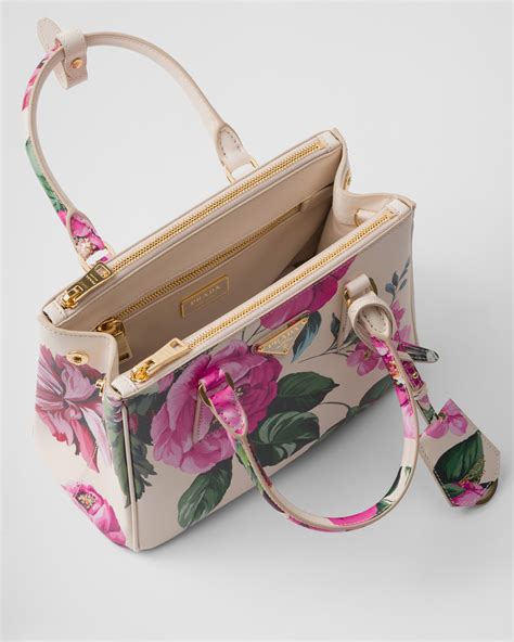 prada saffiano 25 begonia|Begonia Pink Prada Galleria Printed Saffiano Leather Bag .